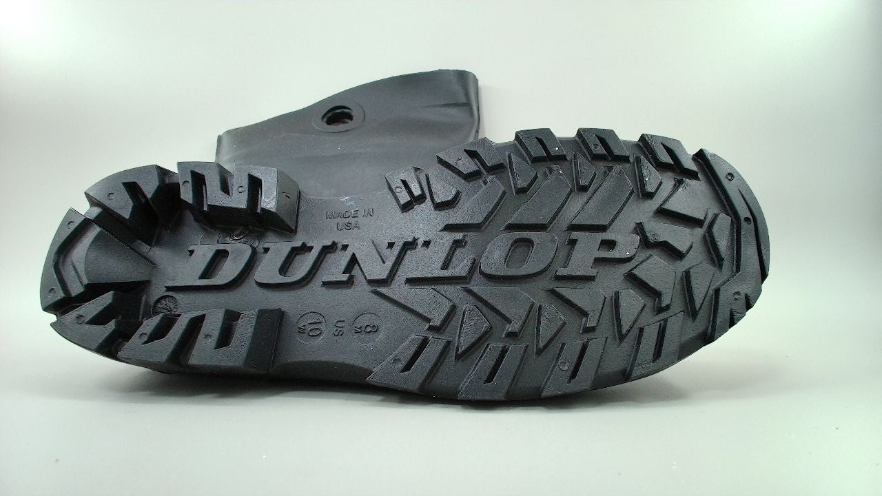 DUNLOP Protective Footwear, Chesapeake Steel Toe, 100% Waterproof, PVC, 8 US