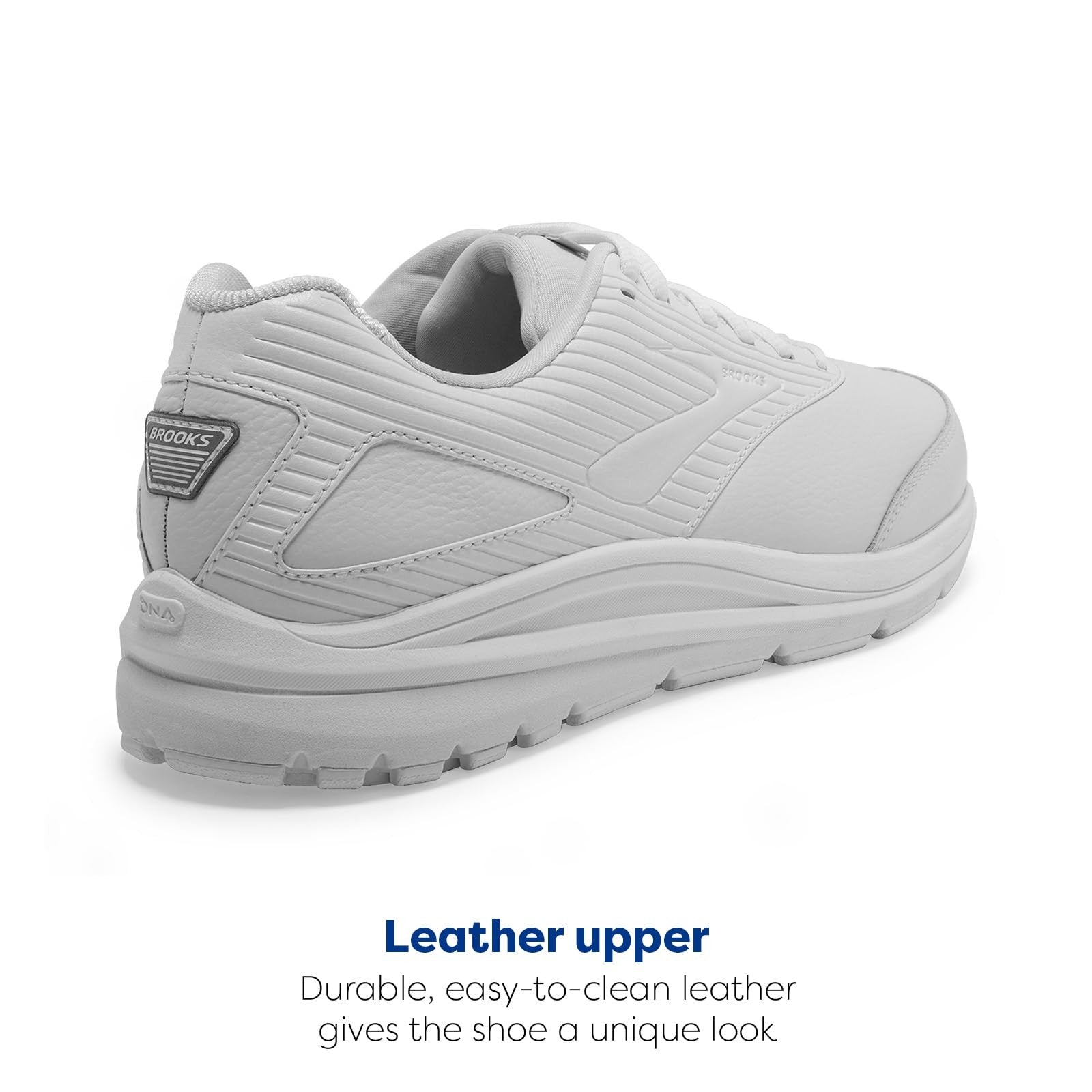 Brooks Women's Addiction Walker 2 Walking Shoe - White/White - 7.5 Narrow