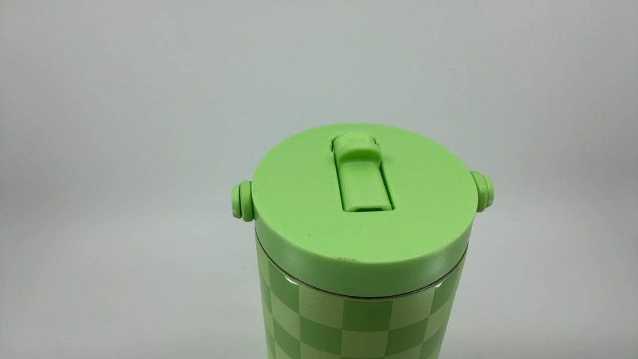Simple Modern Trek Pivot 24oz Insulated Tumbler - Lime Checkmate