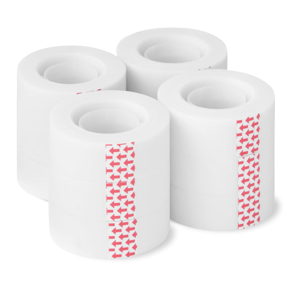 Matte Finish Invisible Tape, 3/4" x 1000", 12 Rolls, Transparent