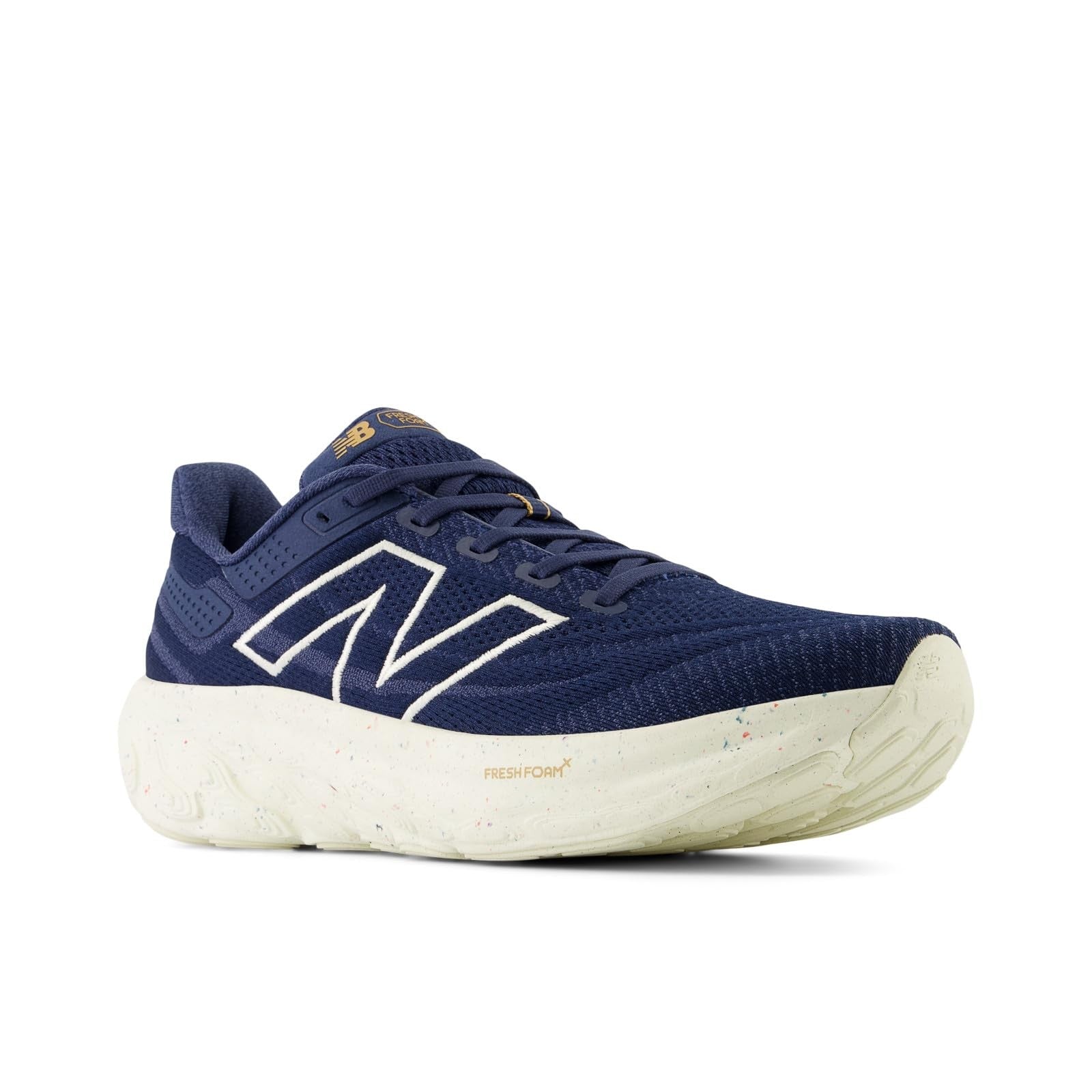 New Balance Men's M1080P13 Running Shoe, Navy/Vintage Indigo/SEA Salt, 12