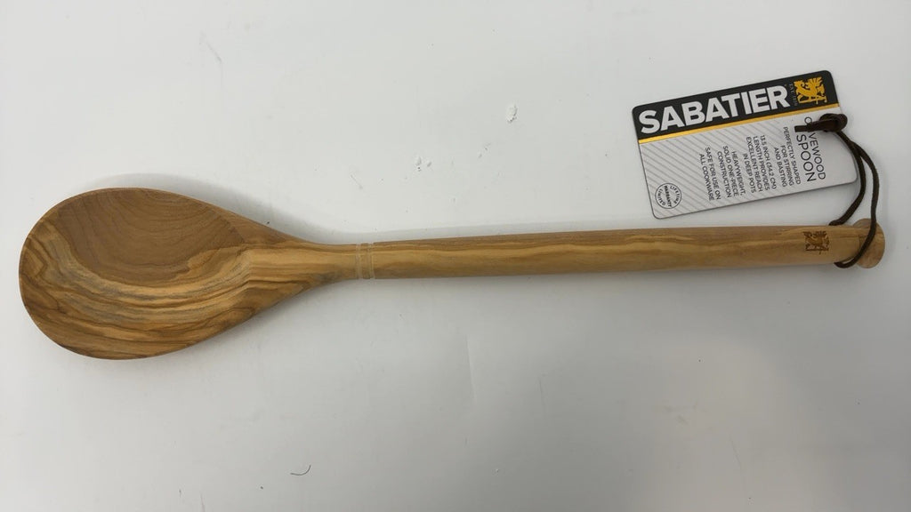 14-Inch Olivewood Spoon - All-Purpose Cooking Utensil for Stirring & Mixing