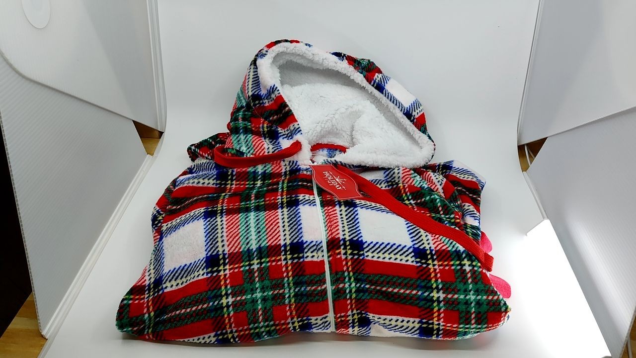 Holiday Time Women’s Plaid Union Suit  Sizes XS-3X