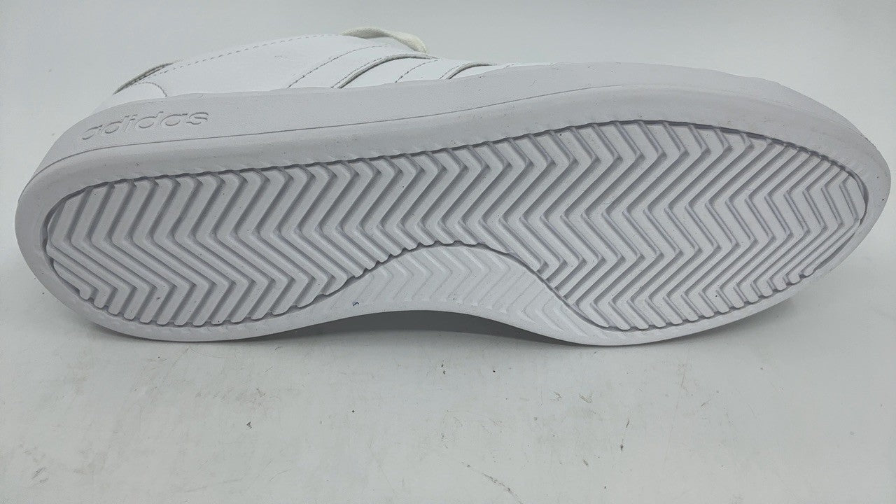 adidas Grand Court 2.0 White/White/Gold Metallic 8 B (M)