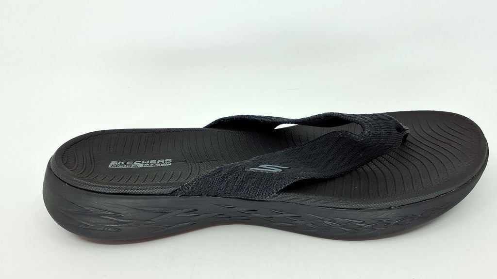 Skechers Women's On-The-Go 600 Sunny, Black, 9