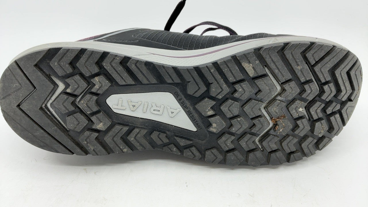 ARIAT Womens Outpace™ Composite Toe Safety Shoe Black/Shadow Purple 8 Wide
