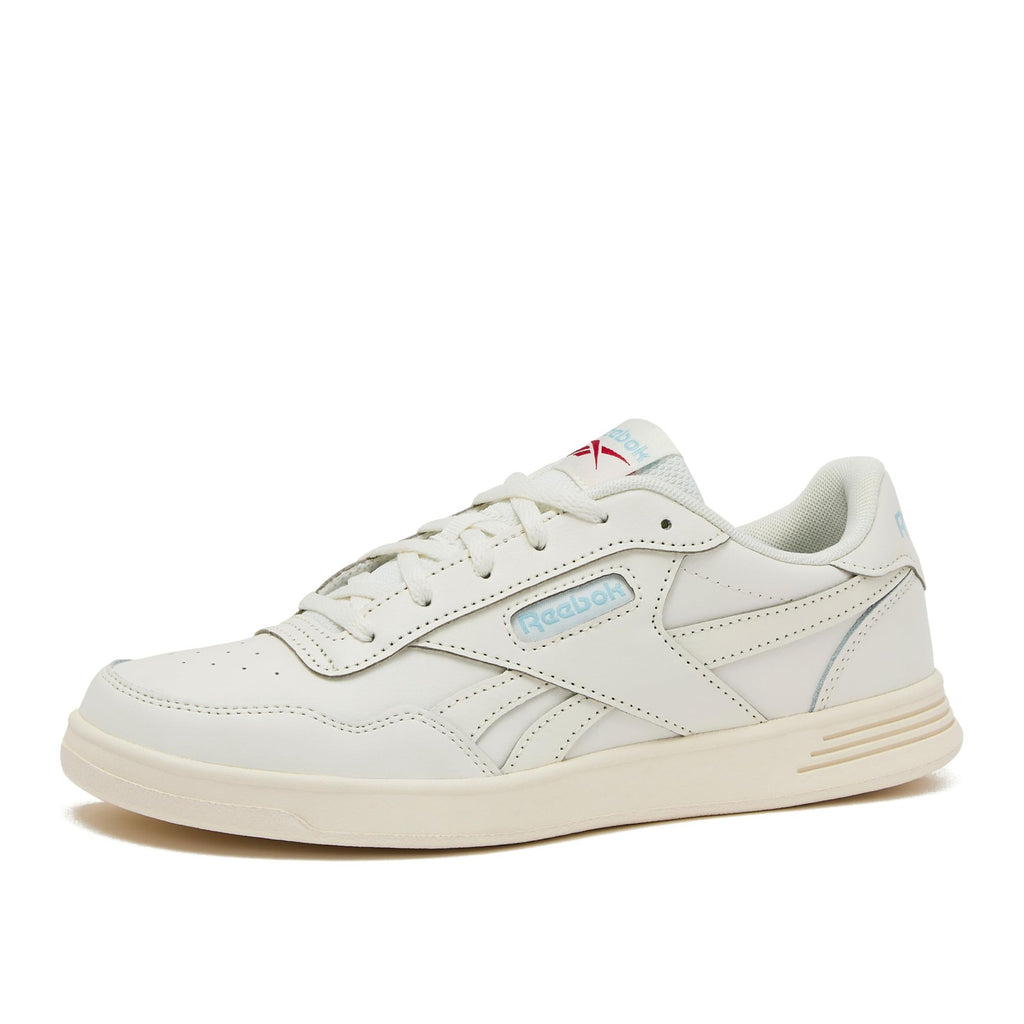 Reebok Court Advance Womens Sneakers Size 8 White Chalk/Blue Pearl/Red