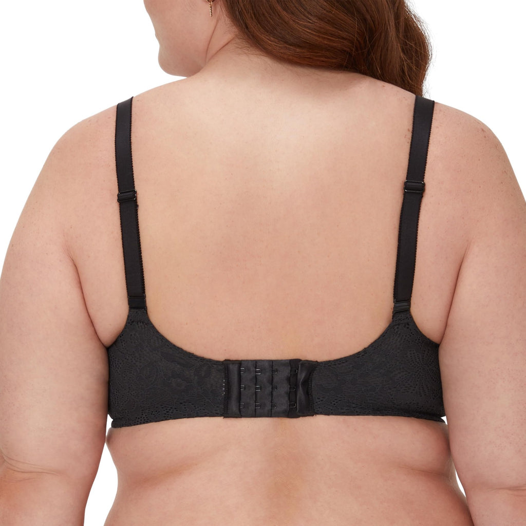 Maidenform Women's Underwire Bra 34C Black Full Coverage Custom Lift