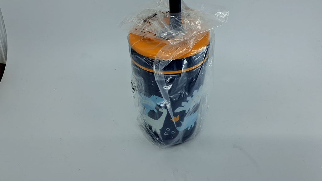 Zaksaurus 12oz Leak-Proof Toddler Cup, Stainless Steel, Insulated, Dinosaur