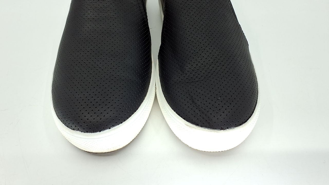 Dr. Scholl's Shoes Womens Nova Slip On Fashion Sneaker Black Nubia Perf 7.5 M