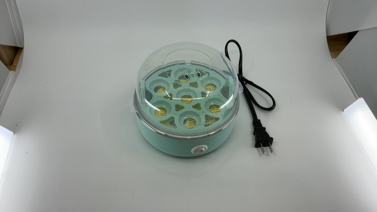 Elite Gourmet EGC115M Electric Egg Cooker 7-Egg Capacity Retro Mint