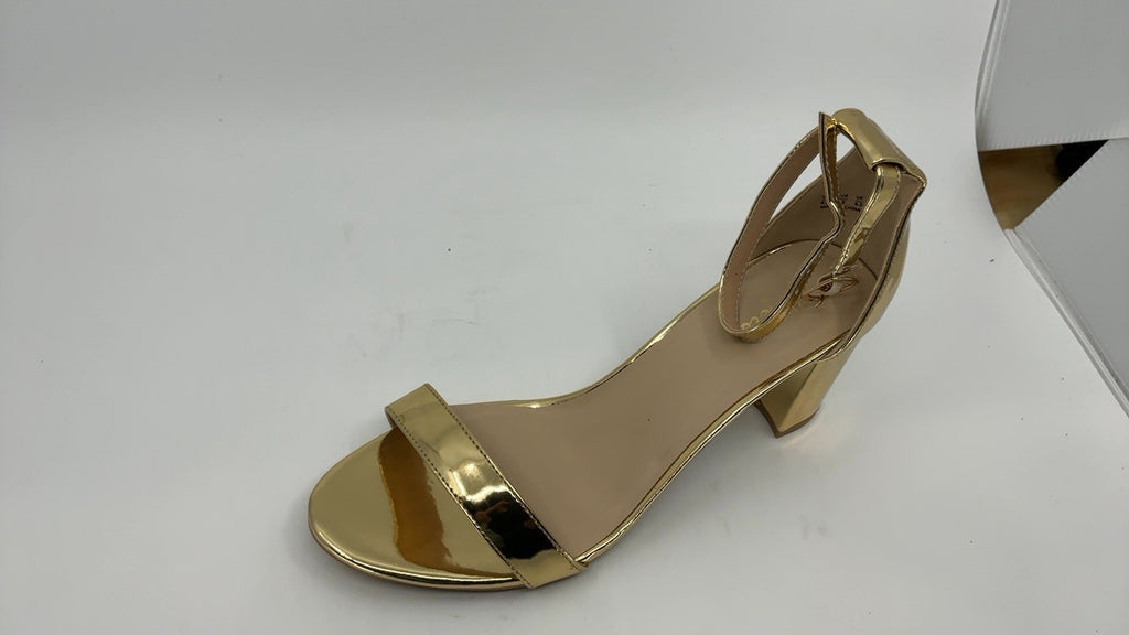 Ankis Heels for Women Open Toe Ankle Strap Chunky Heel Sandals 2.75 Inch