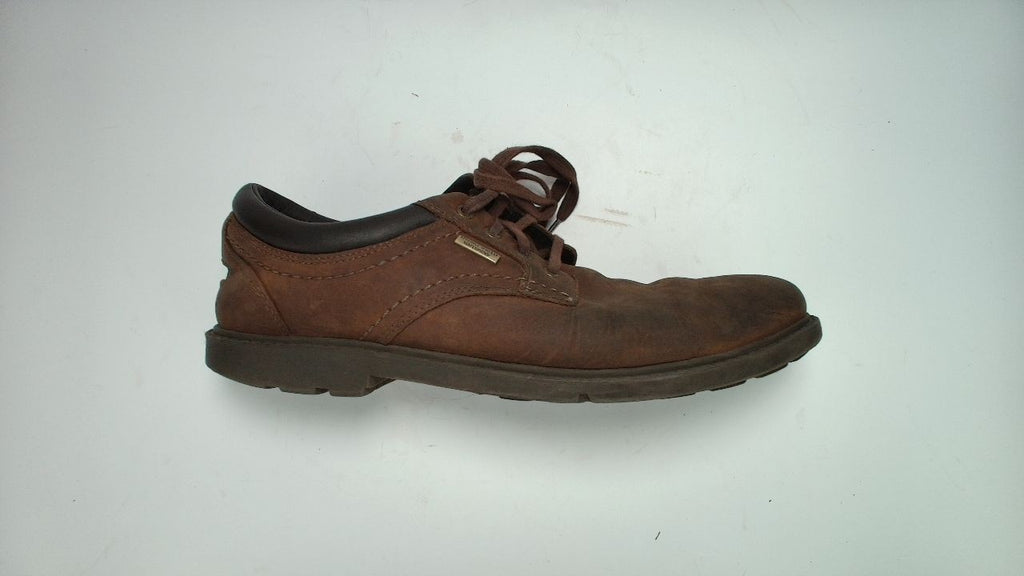 Rockport mens Storm Surge Water Proof Plain Toe oxfords shoes, Tan, 10 M US