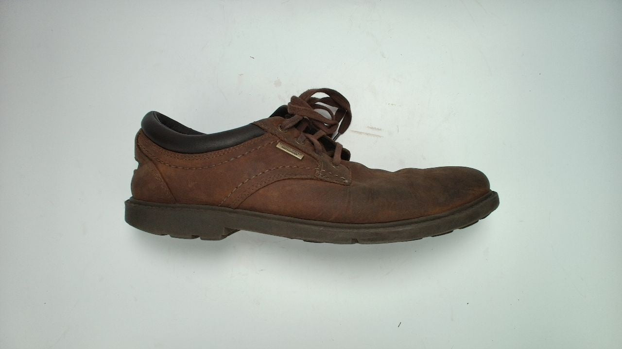 Rockport mens Storm Surge Water Proof Plain Toe oxfords shoes, Tan, 10 M US