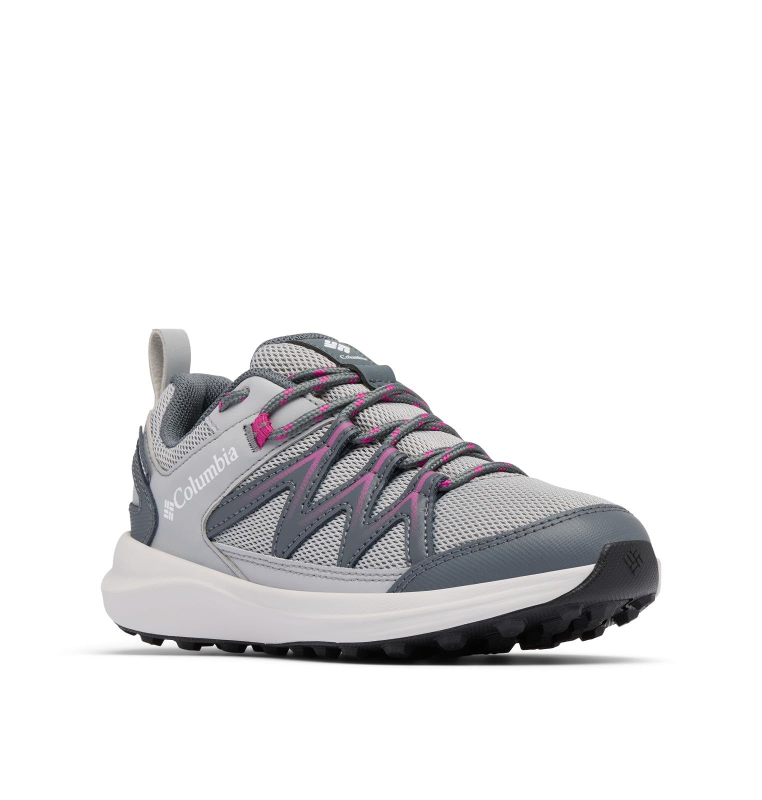 Columbia Youth Unisex Peakfreak Rush Waterproof, Steam/Wild Fuchsia, 1