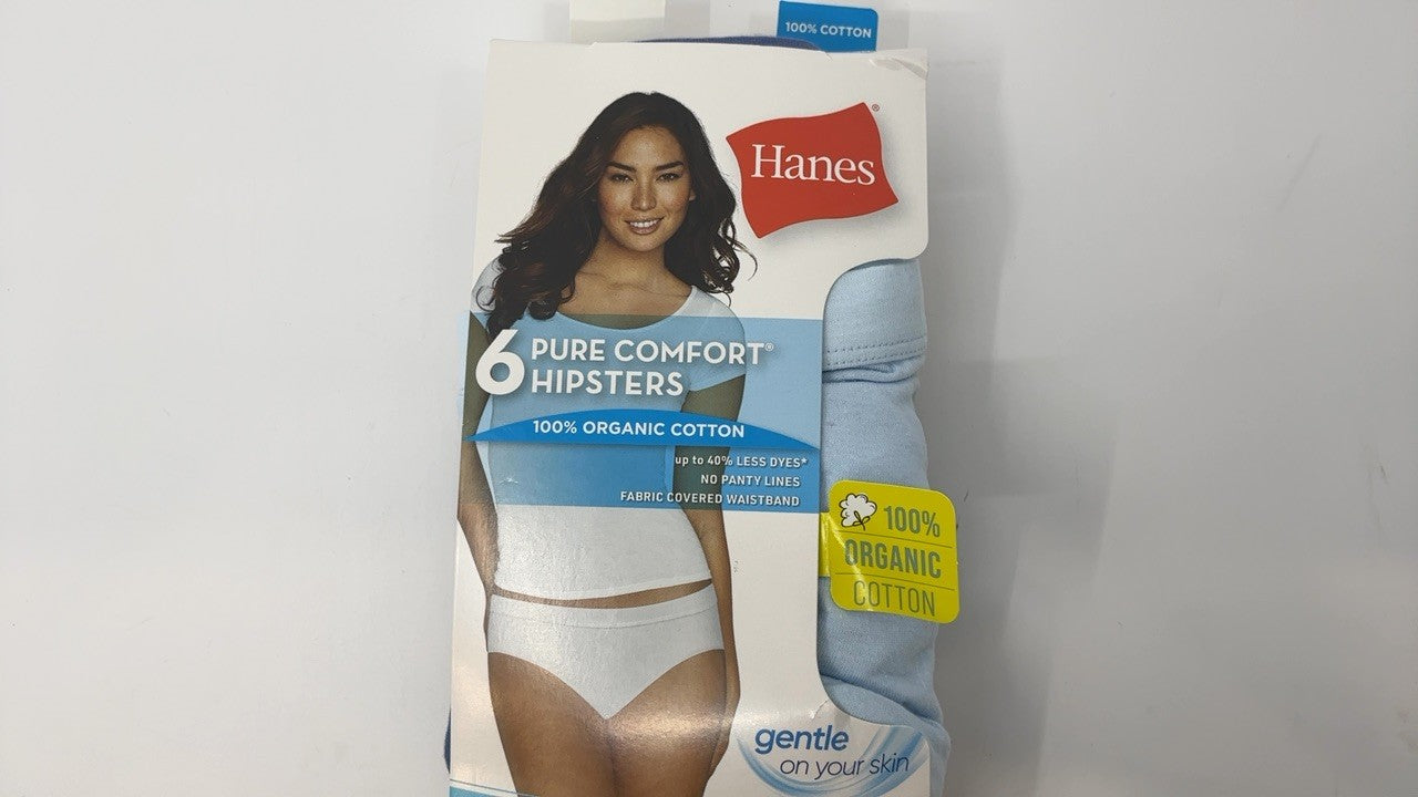 Hanes Women's Pure Comfort Hipster 6-Pack