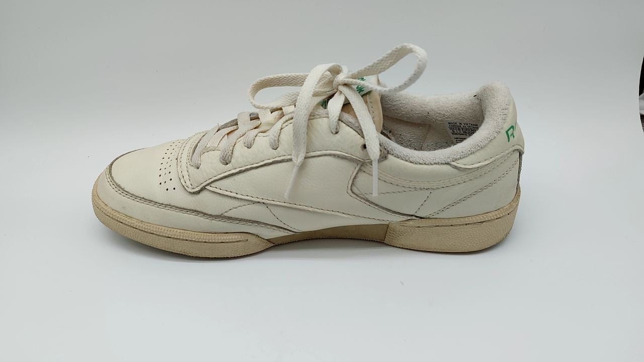 Reebok Club C 85 Vintage Sneakers Women 9 Chalk/Alabaster/Glen Green