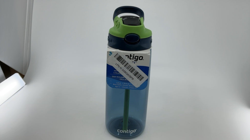 Contigo Kids Straw Water Bottle with AUTOSPOUT Lid 20oz Blueberry