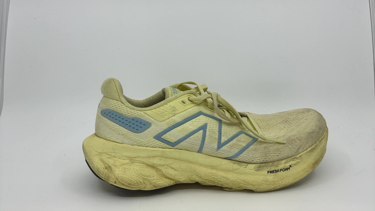 New Balance W1080V13 Women's Running Shoe 9W Limelight/Chrome Blue