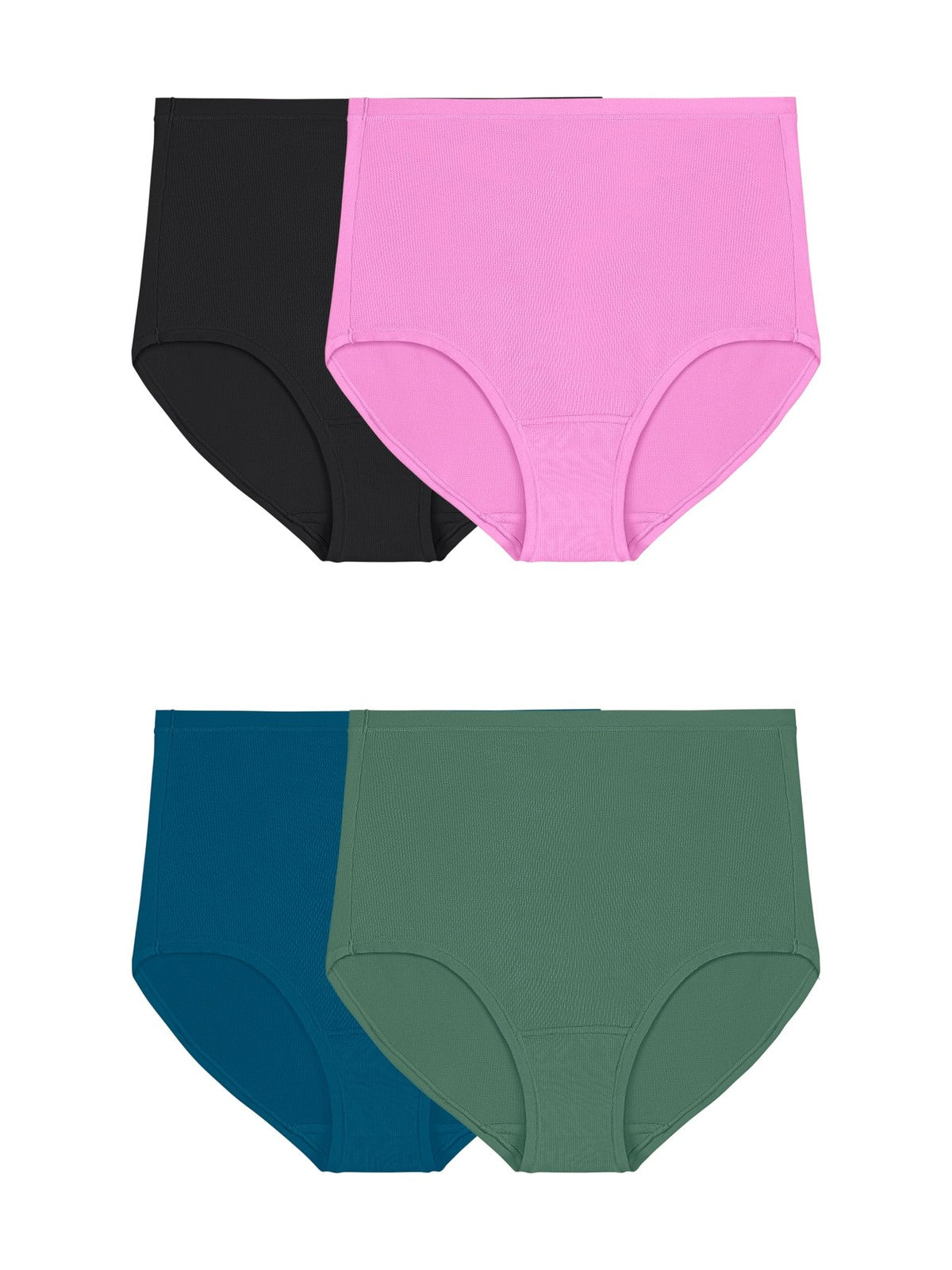 Fruit of the Loom Women's Getaway Briefs, Size 5, Lightweight Mesh
