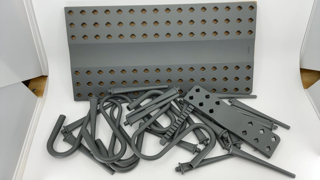 Adjustable Kitchen Drawer Organizer Tray - Peggy, Grey, for Utensils & More