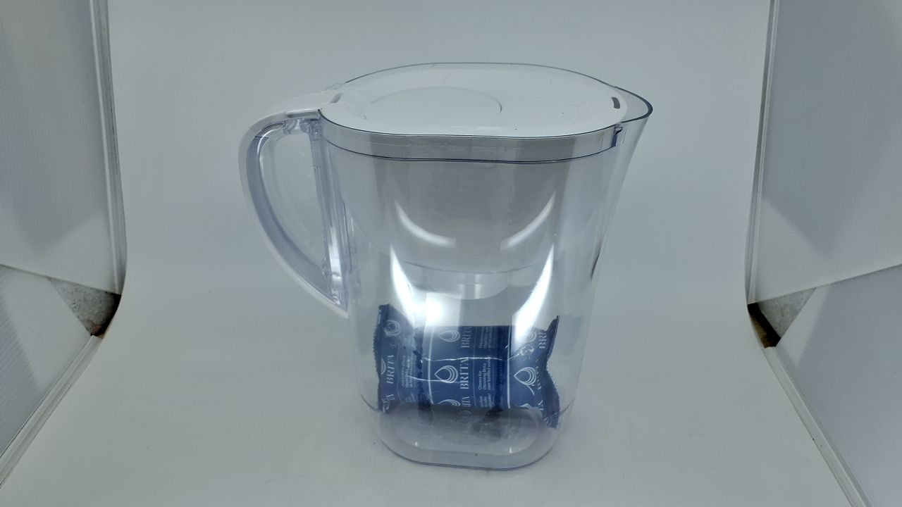 Brita 10-Cup Pitcher w/ Elite Filter, Reduces 99% Lead, BPA-Free, White