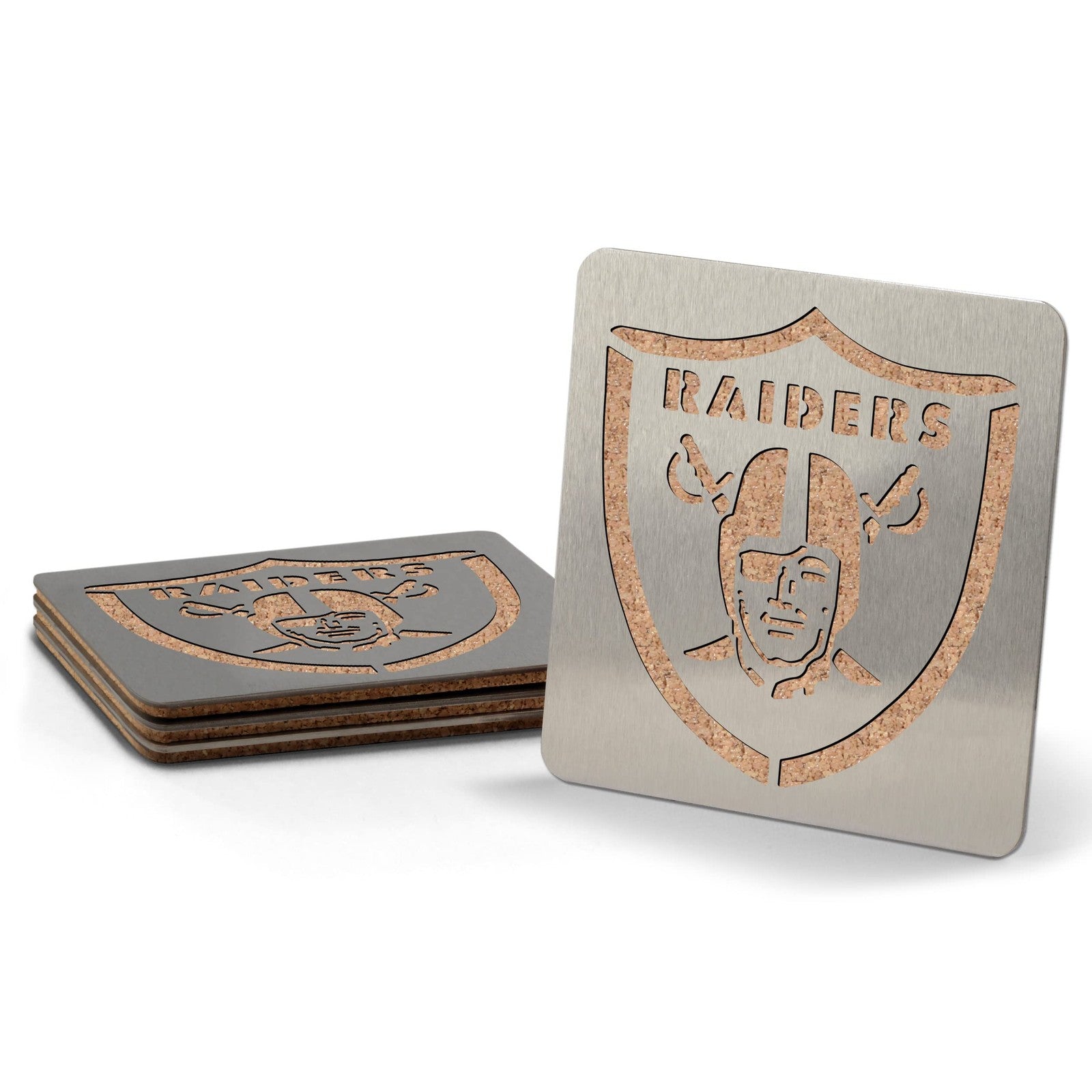 YouTheFan NFL Las Vegas Raiders Boasters, Stainless Steel