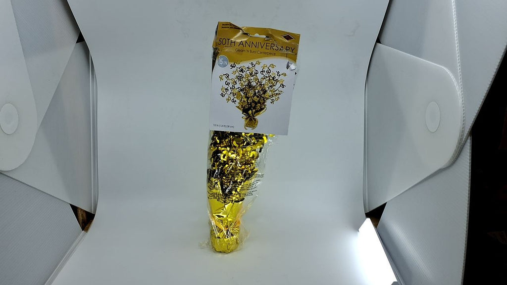 50 Gleam 'N Burst Gold Centerpiece Pack of 2