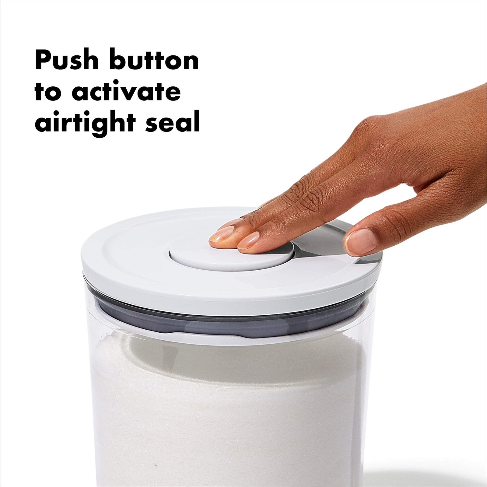 OXO 5.2 Qt Round POP Container - Airtight, BPA Free, Dishwasher Safe