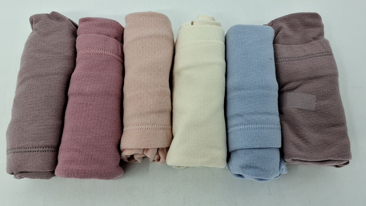 6 Pack Fruit Of The Loom Women's Breathable Briefs, Size 10, Colors Vary