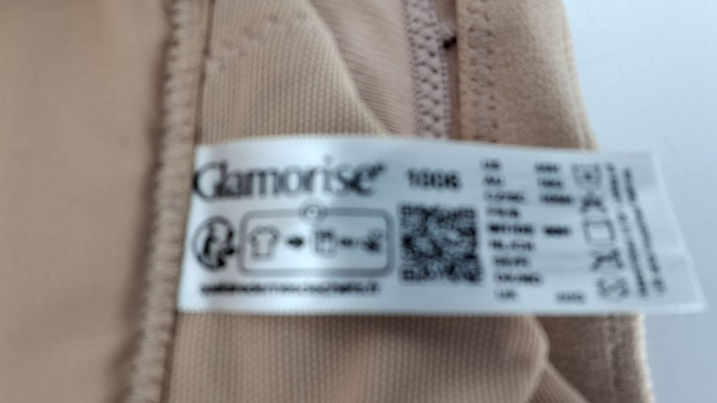 Plus Size MagicLift Sports Bra 40H Café Seamless Wirefree by Glamorise