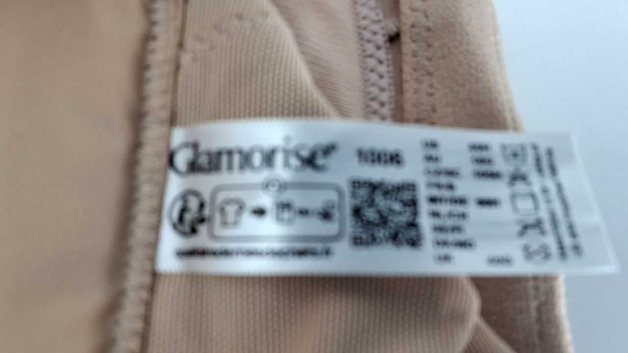 Plus Size MagicLift Sports Bra 40H Café Seamless Wirefree by Glamorise