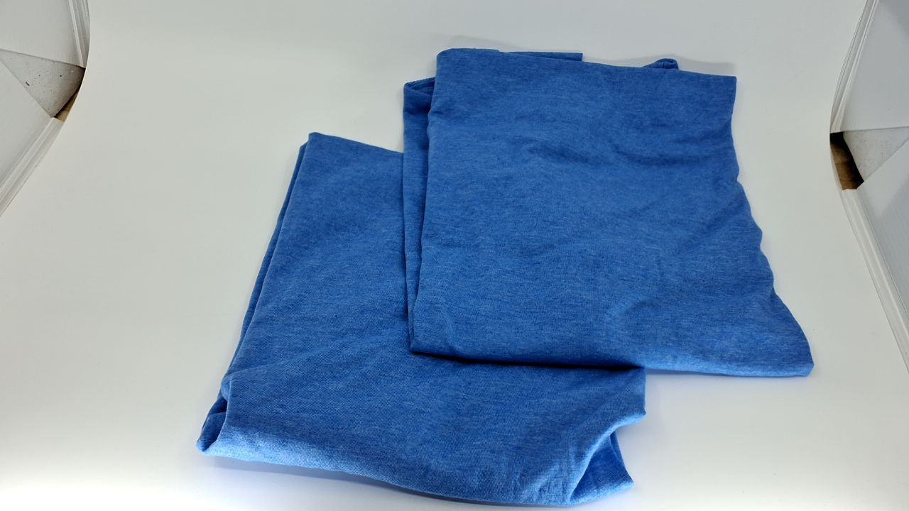 2-Pack Gildan G64000 Softstyle Cotton T-Shirts, Large, Heather Royal