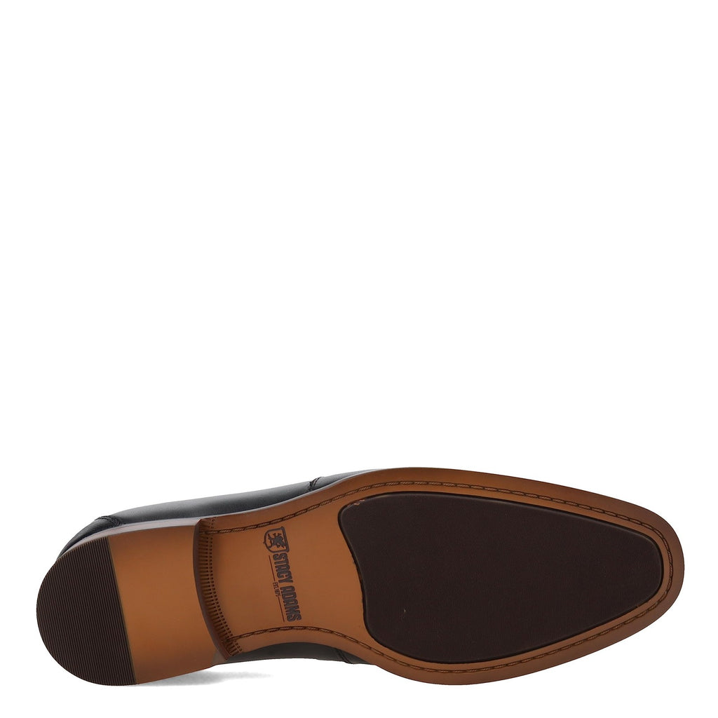 Stacy Adams Men's Kaylor Penny Slip-On Loafer, Black, 8M