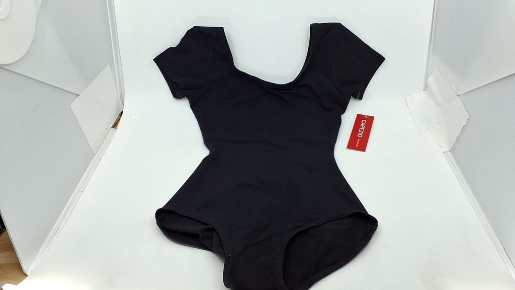Capezio womens Classic Short Sleeve athletic leotards, Black, X-Small US