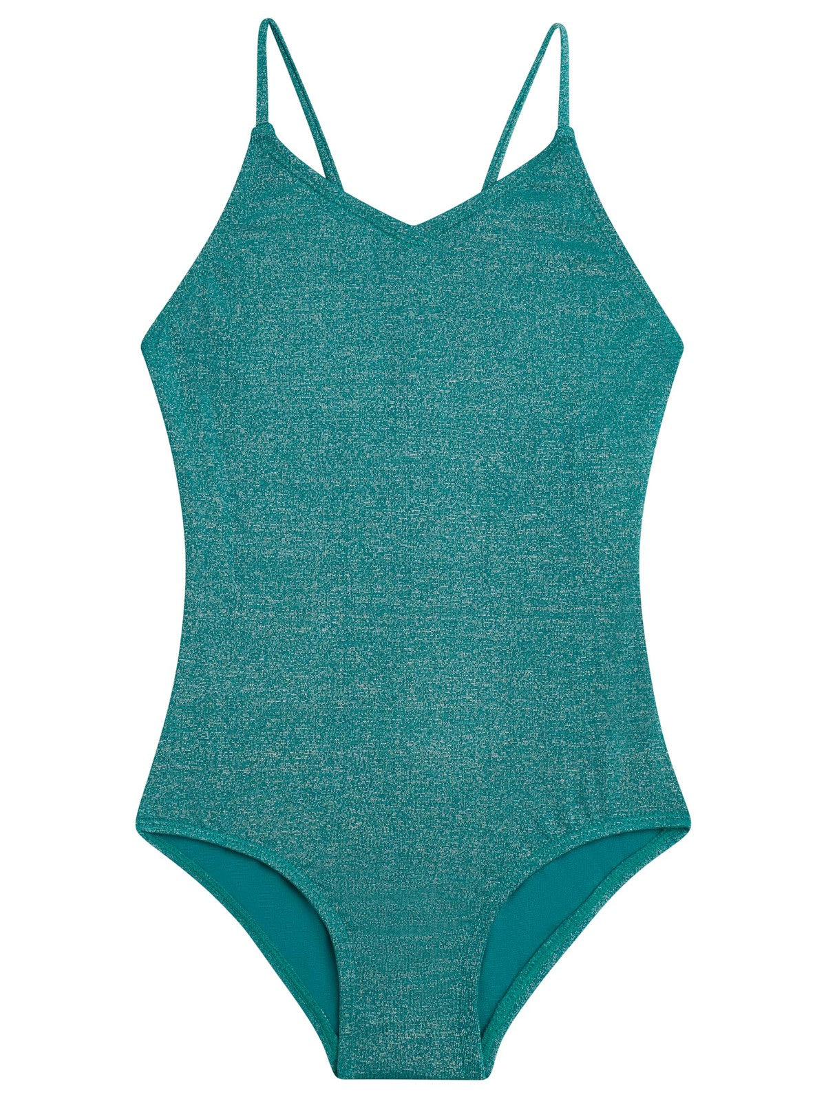 Kanu Surf Girls' One Piece Swimsuit, Hurricane Beach Sport, Green, Size 10