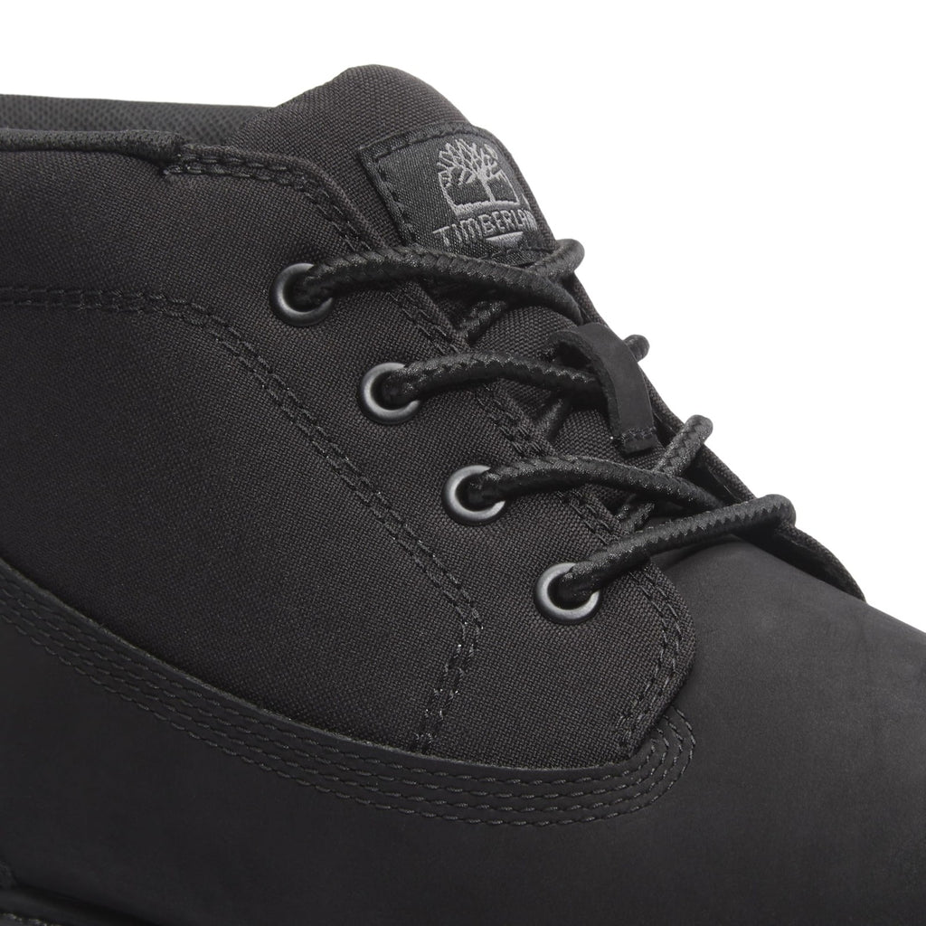 Timberland Men's Premium 6 Inch Lace Up Waterproof Boot, Black Nubuck, 9 Medium