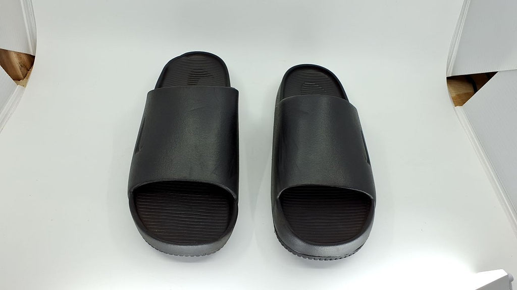 Nike Men's Calm Slides, Black/Black, 10