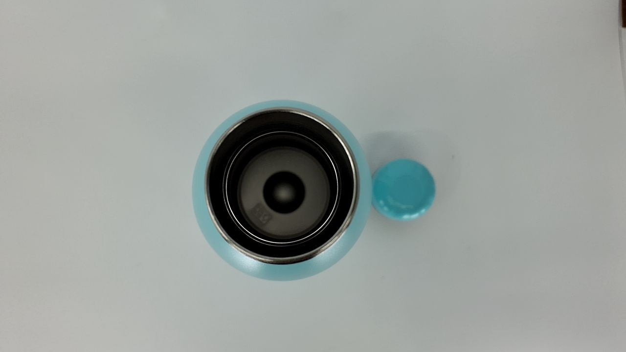 25 Oz Turquoise Insulated Water Bottle, Stainless Steel, Double Wall