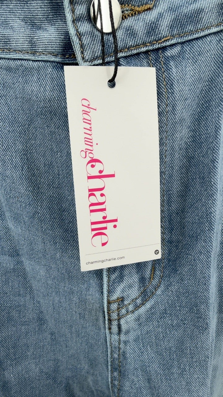 Wide Leg Jeans with Pockets