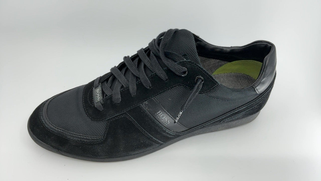 BOSS Black Low Top Sneaker 13 M US Slip Resistant Memory Foam