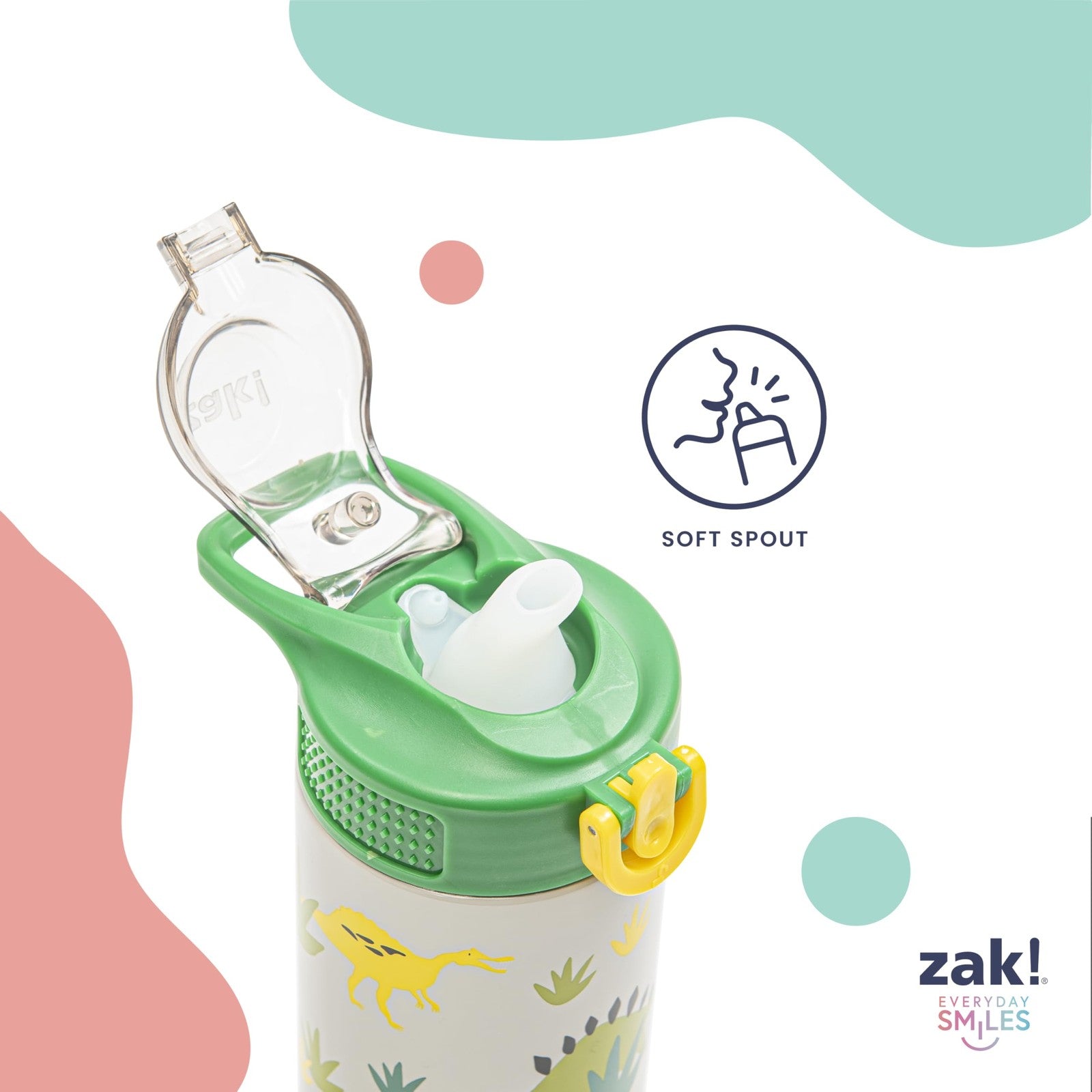 14oz Spider-Man Kids Water Bottle, Stainless Steel, Leak-Proof, Insulated