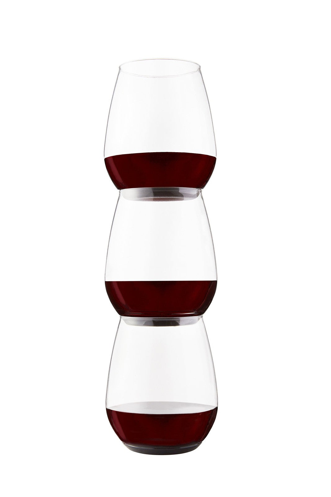 TOSSWARE 18oz Vino XL Set of 12 Unbreakable Plastic Wine Glasses