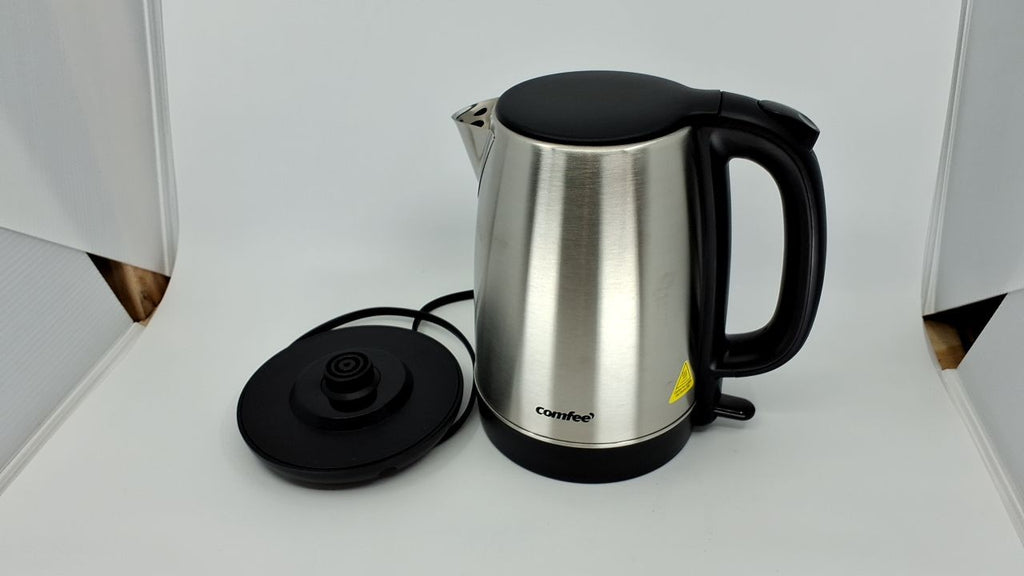 1.7L Stainless Steel Electric Tea Kettle w/ LED Light & Auto Shut-Off