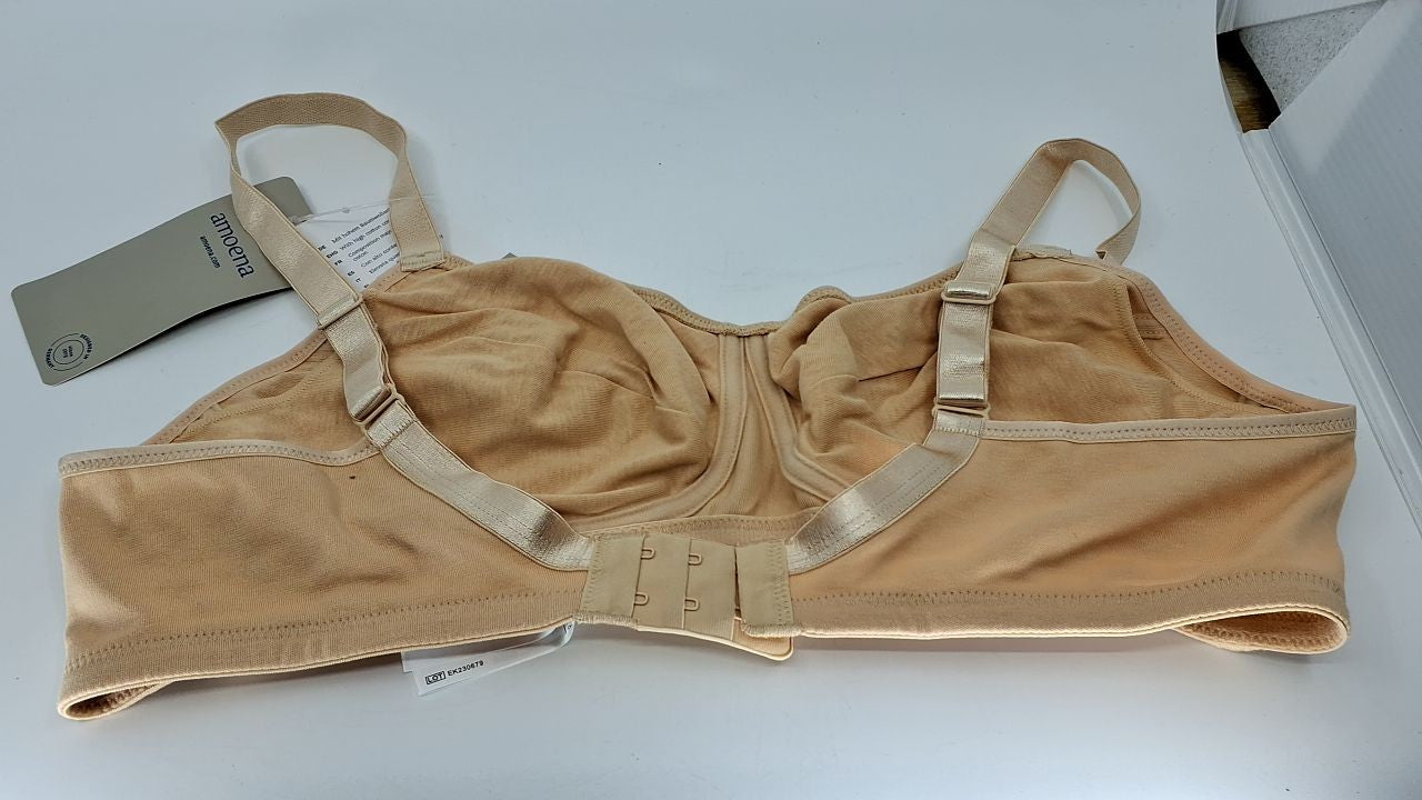 Amoena womens Ruth Cotton Wire-free bras, Nude, 42AA US