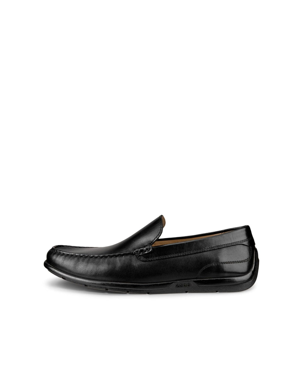 ECCO Men's Classic MOC 2.0 Driving Style Loafer, Black, 6-6.5