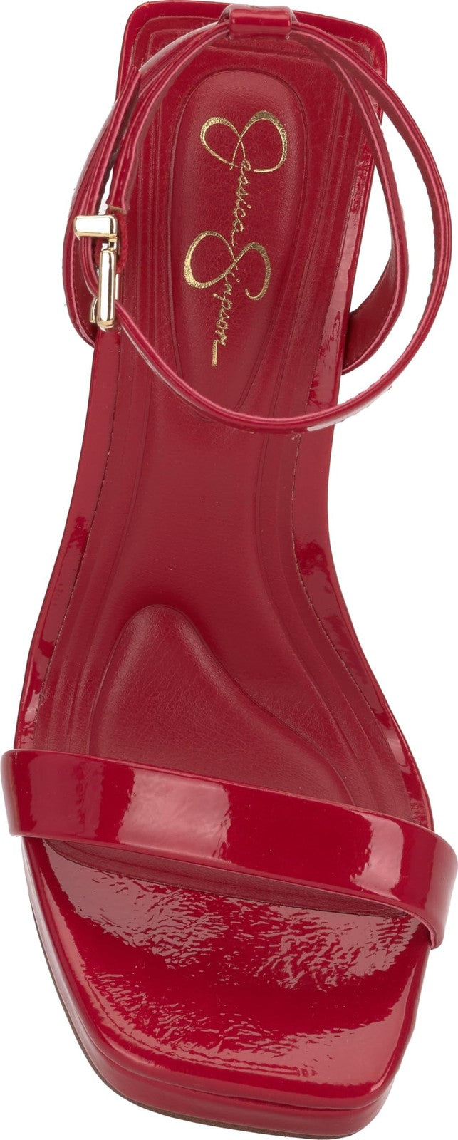 Jessica Simpson Adonia High Heel Sandal, Red Muse, 6.5