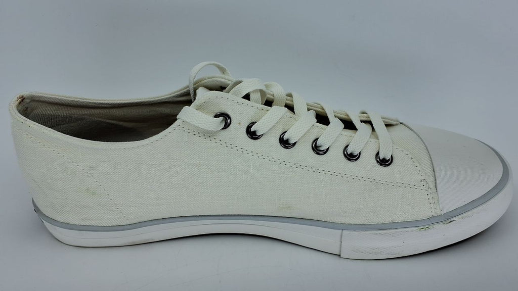 Ben Sherman Mens Hadley Lace Up Sneakers Shoes Casual - Off White - Size 11 M