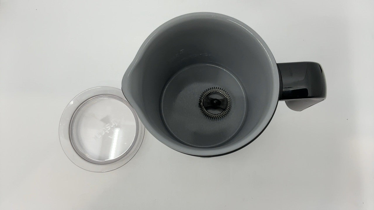 Electric Milk Steamer & Frother, 10oz, 4 Functions, Instant Pot, Black