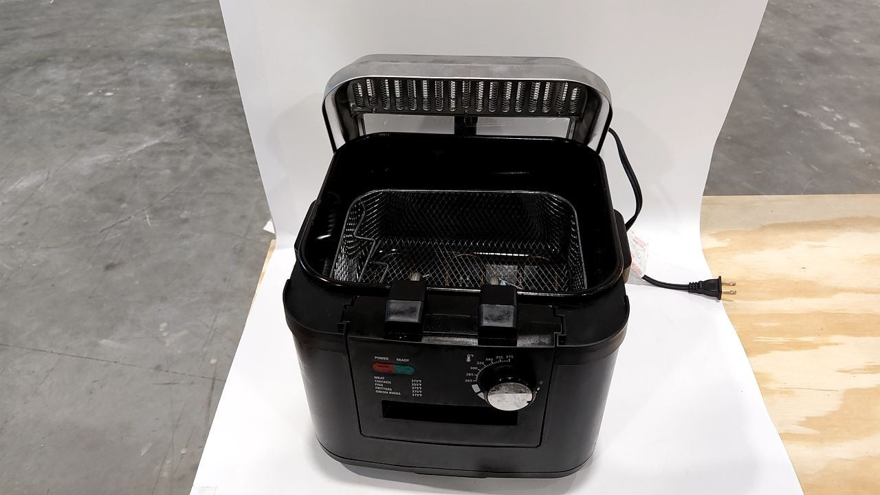 Mainstays MS8400778514-2 4L Deep Fryer Stainless Steel Lid